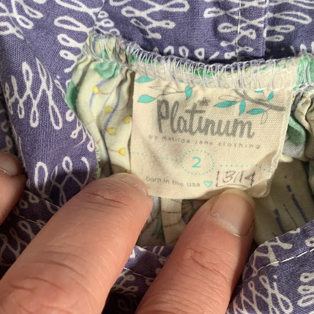 Matilda Jane Platinum Dress 2T - Picture 5 of 5